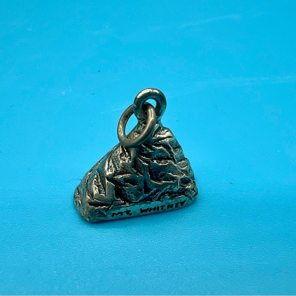 Sterling Mt Whitney Charm Pendant